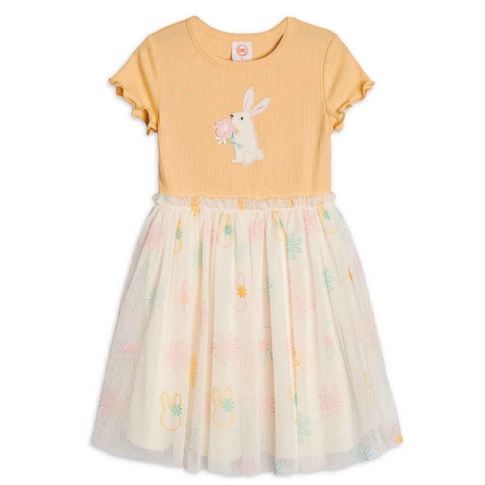 Toddler bunny spring Easter tutu dress
